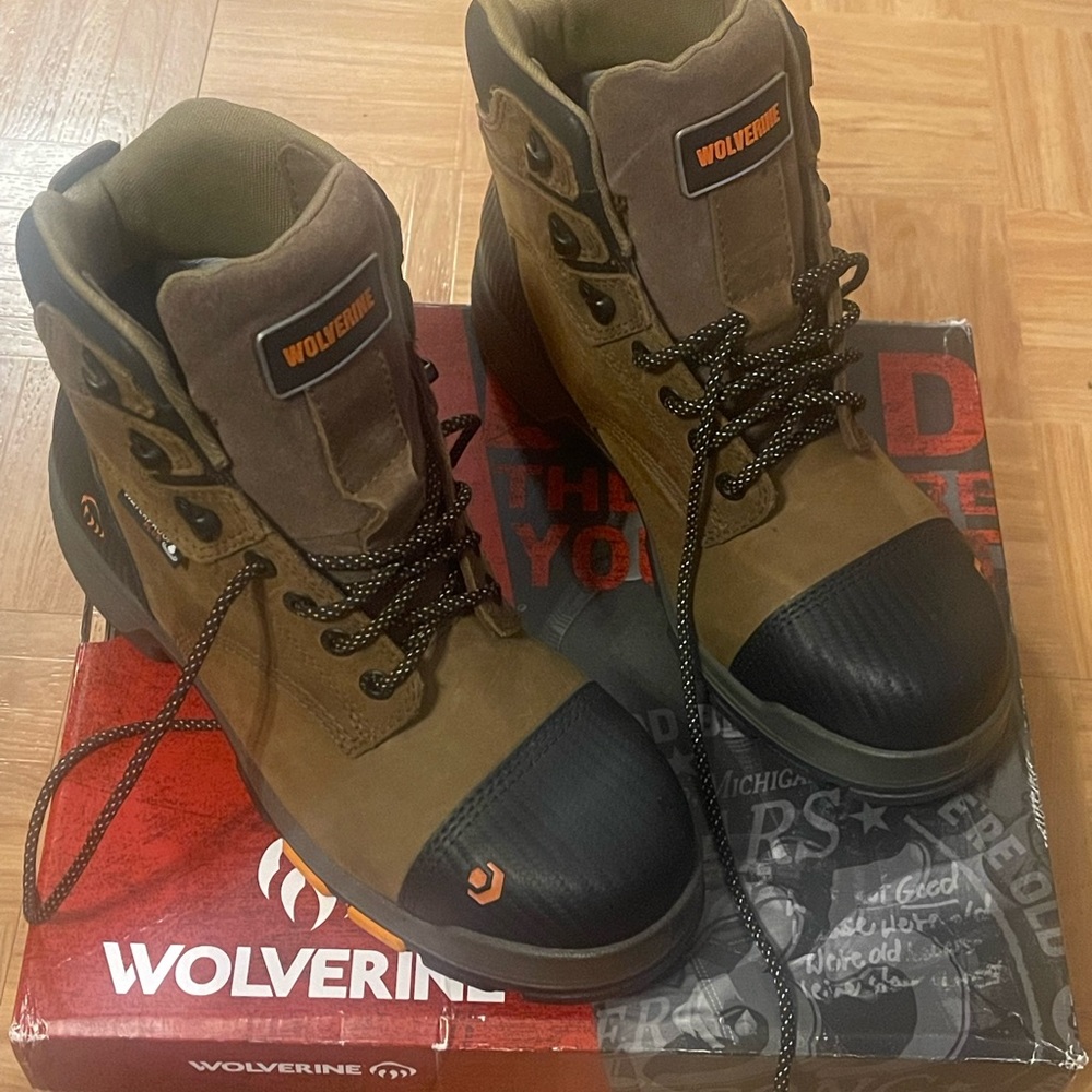 New WOLVERINE Men's Blade LX Waterproof 6" Comp Toe Work Boot